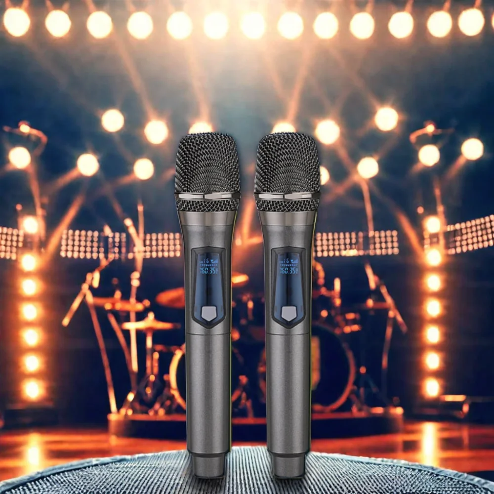 Professional FM Handheld Wireless Dynamic Mic Anti Interference Microfone Beta Condenser Wireless Microphone