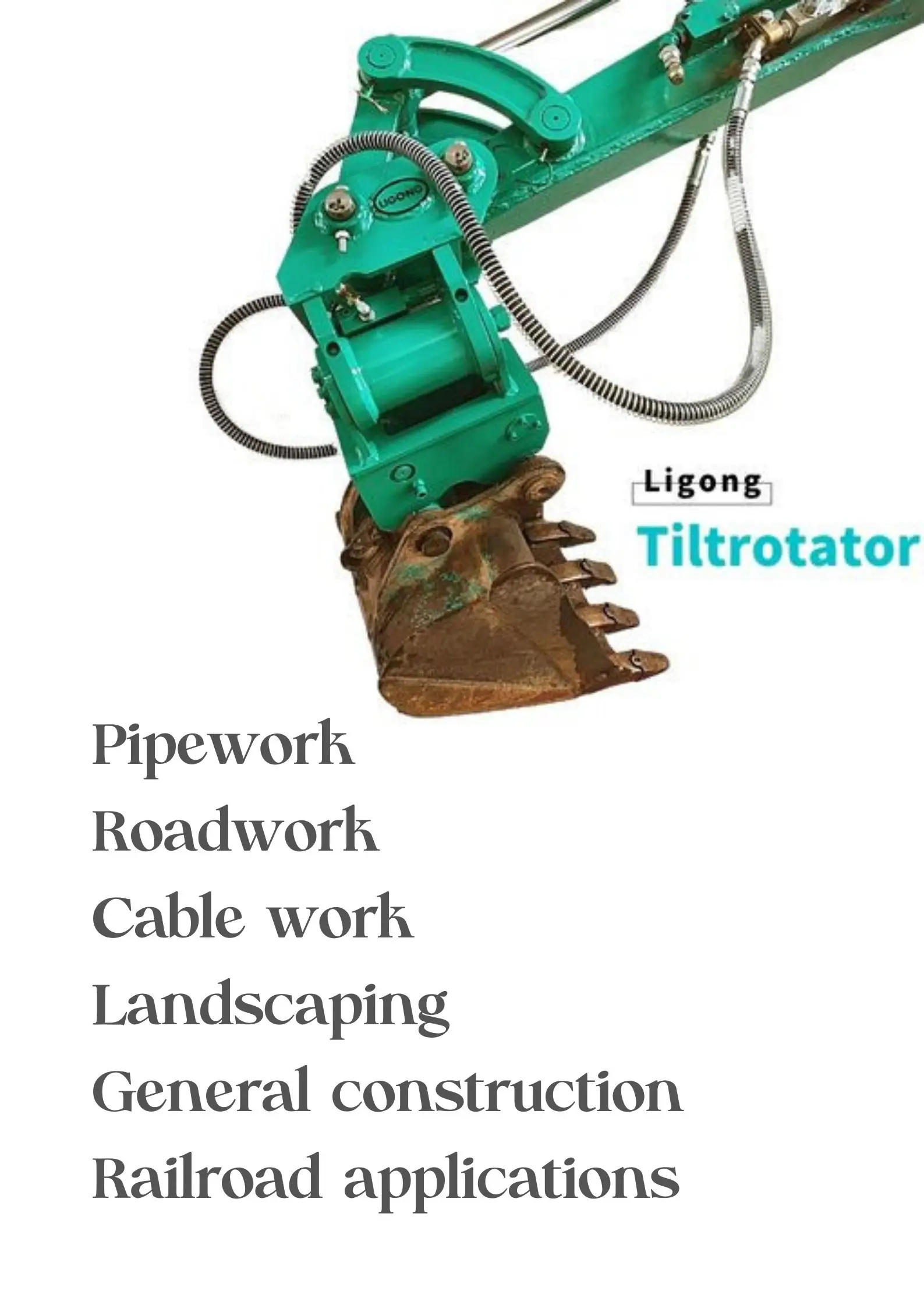 Rotating Tilt Hitch Tilting Quick Hitch Tilt Rotator For 110 Ton