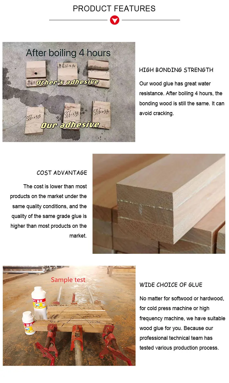 Wood Joint Glue Finger Joint Water Based Adhesive Solid Wood Furniture