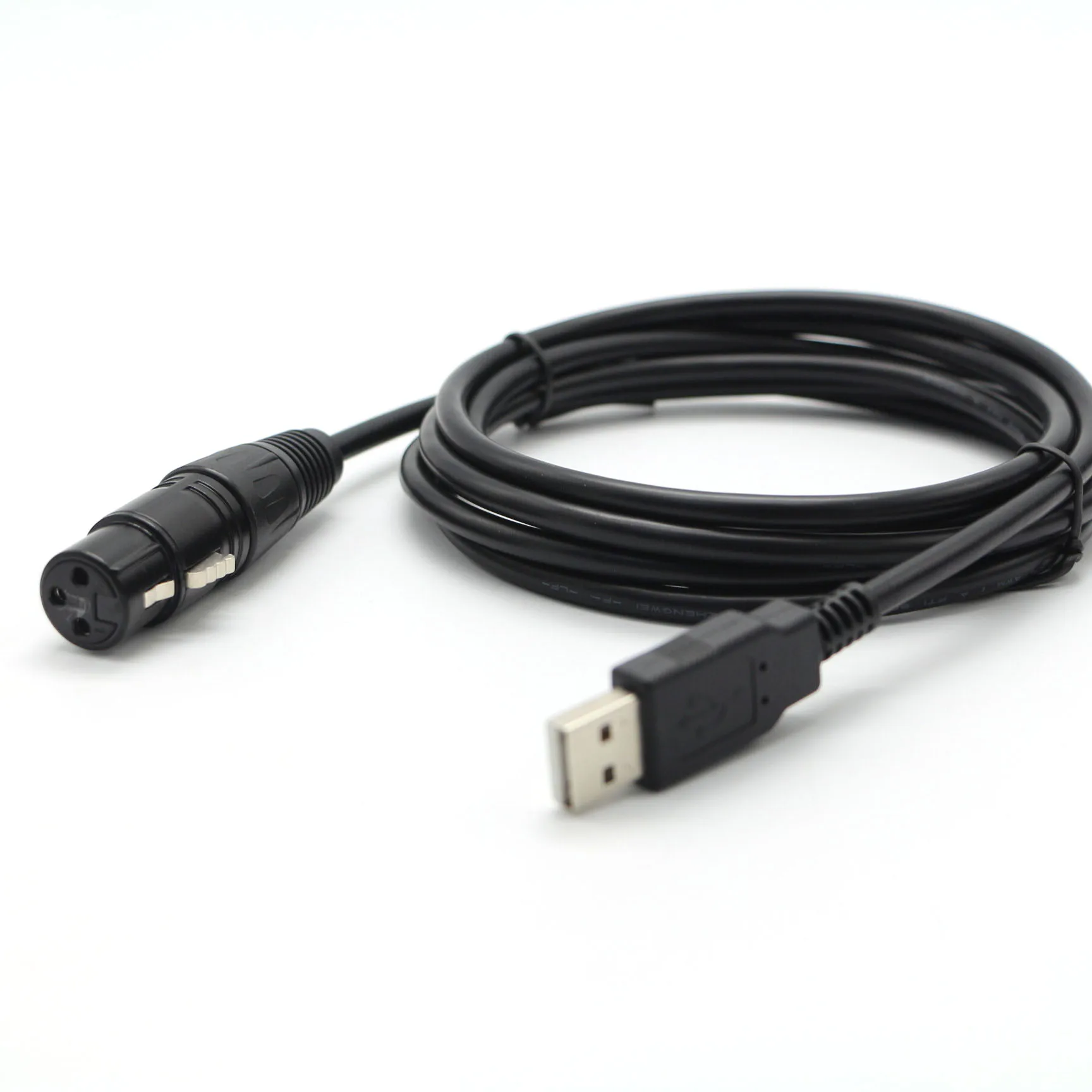 OEM FTDI FT232RL Chipset USB a Male to RS485 XLR 3Pin Female Connector Serial Port Tester Cable for Microphone DMX Stage Light