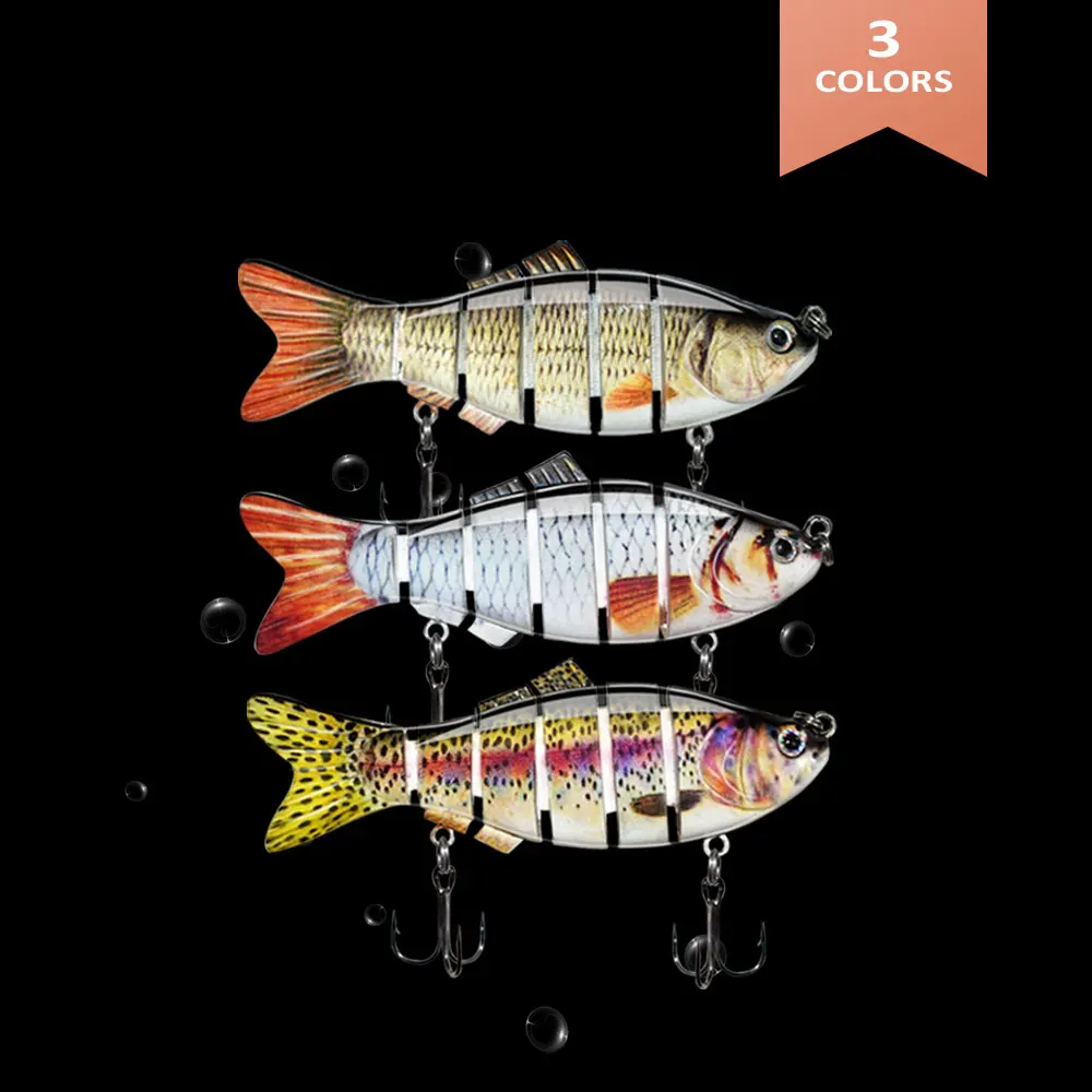 Fish Lures Factory Multi Jointed Fishing Lures Wholesale Segmented