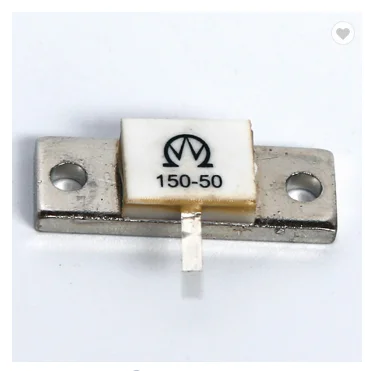 200Ohm Flange Mount Wirewound Resistor with Copper Nickel Plated Aluminum Housed for RF Applications