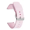 Pink- silver button switch ear