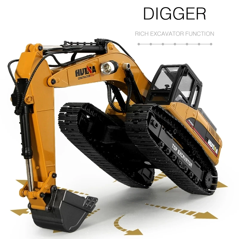 Huina 580 Huina 1580 Rcショベルマントラックラジコンエレクトリック