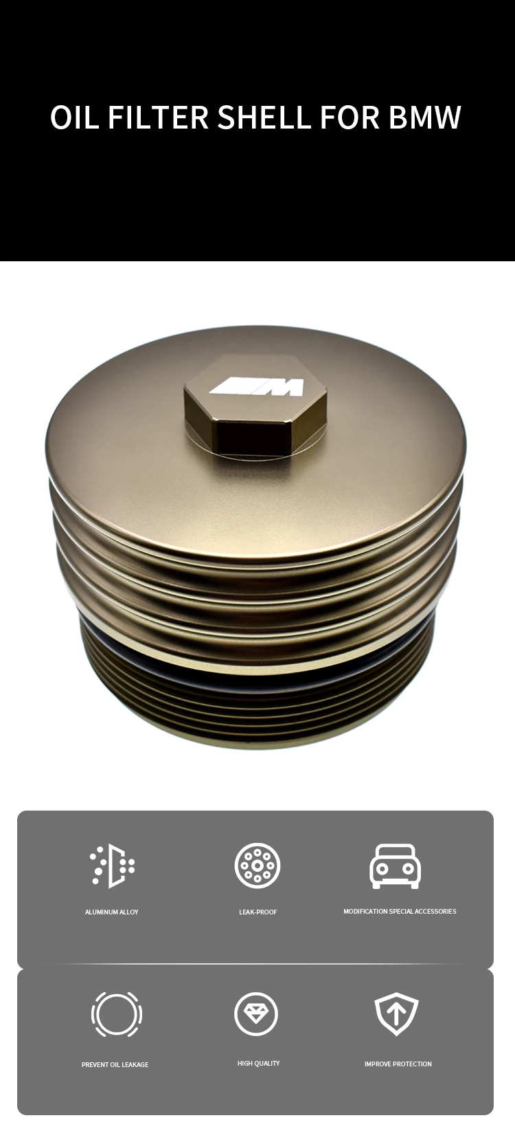 Red Billet Aluminum Oil Filter Housing For Bmw M50 M52 M54 Engine Buy