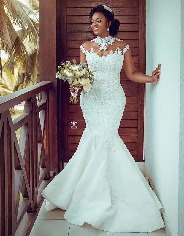 chinese dress ladies Rain Trumpet/Mermaid Off Shoulder Ivory Wedding dress main image 1
