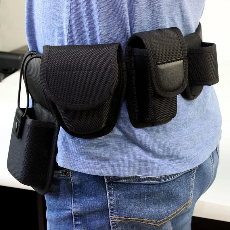 Lightweight Detachable Mountaineering Modular Equipment Tactical Duty Belts Kit with Pouches Duty Belt Rig Duty Gear Kit