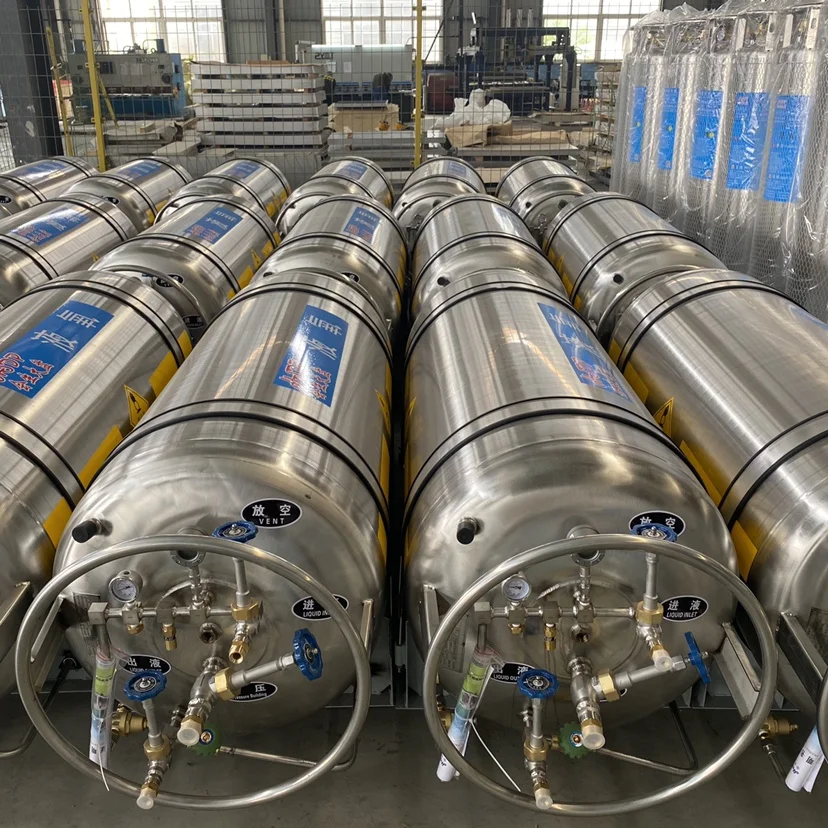 
 Stainless steel pressure vessel LNG Cryogenic liquid gas tank  