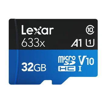 Hot Sale Lexar 633x Memory Card 32gb 128gb 256gb 512gb 64gb Micro Sd Card Up To 100m/s C10 U3 U1 For Phone
