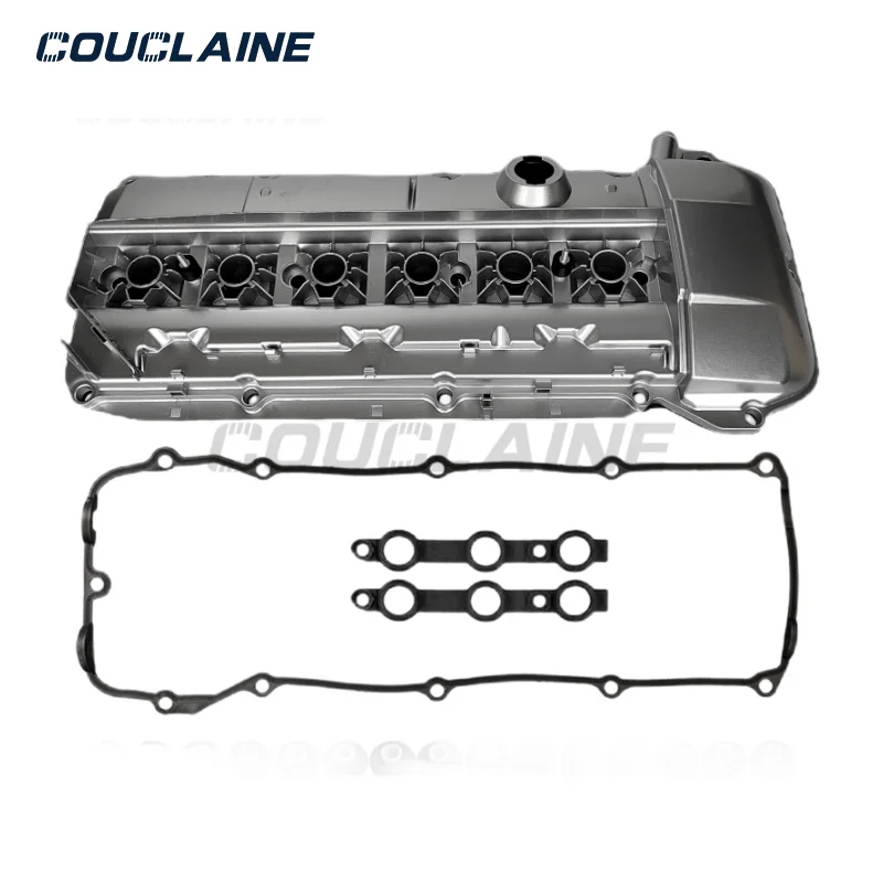 Auto Upgrade Aluminum M54 Engine Valve Cover With Gasket For Bmw 325i