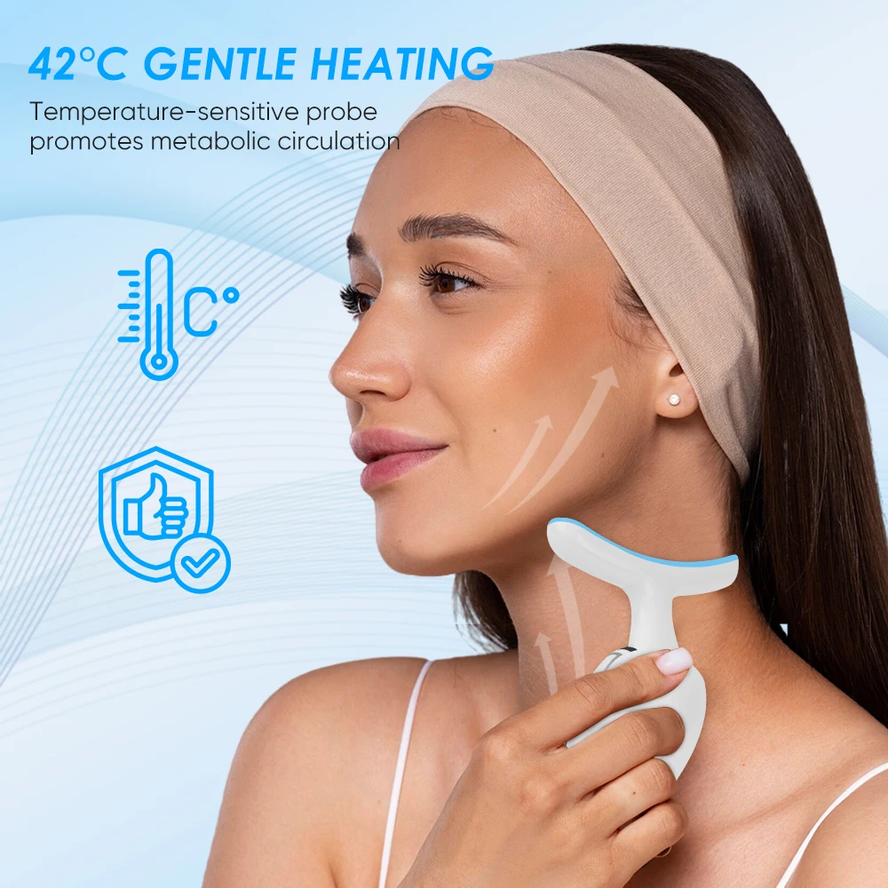 Luz Led Facial Masajeador Led Luz Led Masajeador Para Rostro Y