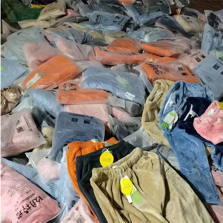 Cheap Children Clothing Bales Leftover Pants Jumpsuit Tops Dresses Kids