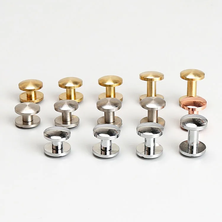 M3 M4 Stainless Steel Aluminum Brass Book Binding Post Screw Chicago