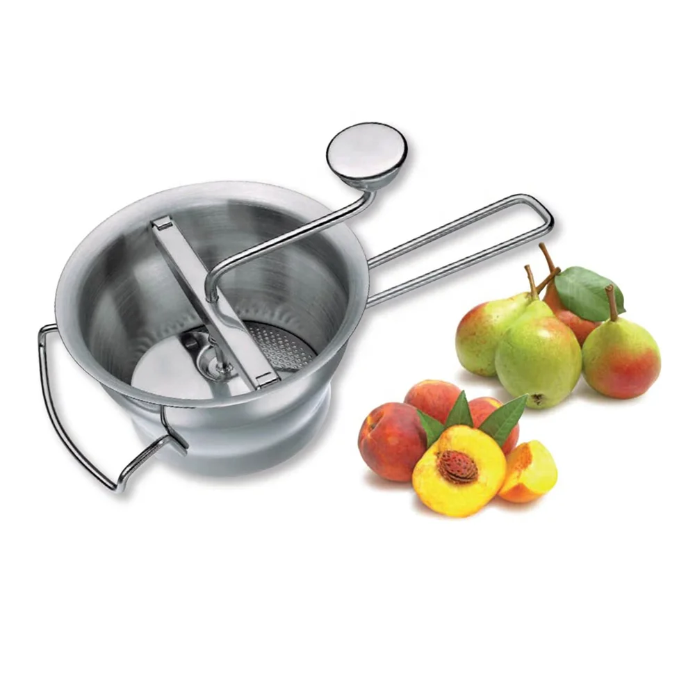 professional stainless steel food mill silver rotary food mill