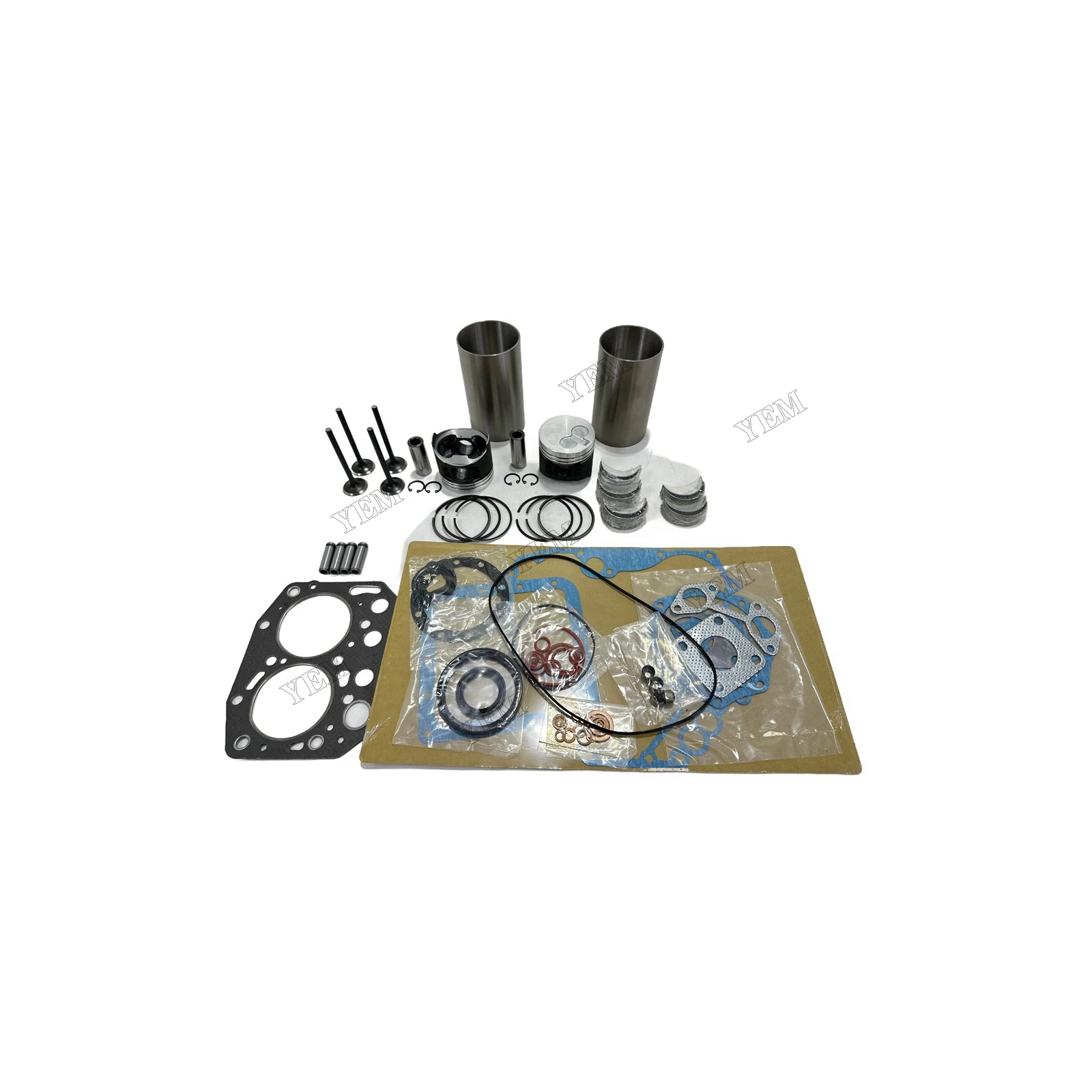 For Yanmar 2TNV70 Overhaul Kit Engine Piston Ring Gasket Bearing OEM Engine Parts