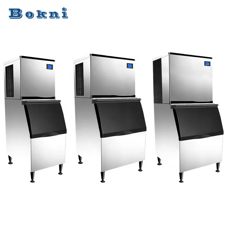 BOKNI Ice Cube Making Machine Ice Block Making Machine Countertop Ice Maker