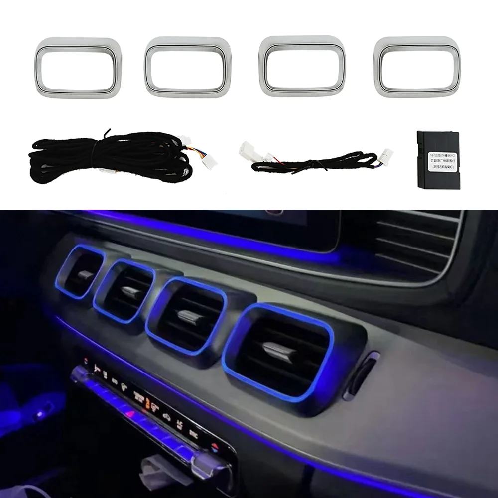 Mercedes Benz GLE/GLS X167 - Upgrade with 64 Color LED Vents