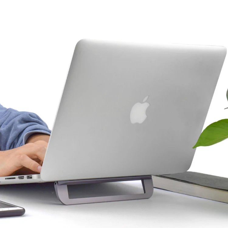 Aluminium Alloy Creative New Macbook Mini Invisible Folding Laptop Stand