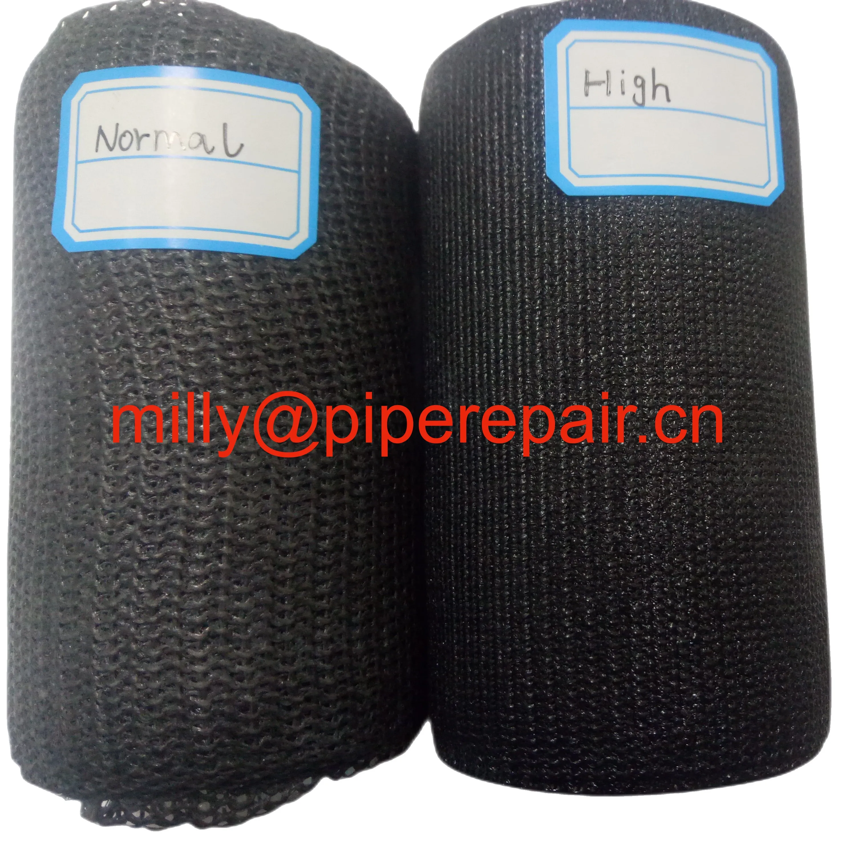 Water Cured Polyurethane Resin Fiberglass Fix Wrap Pipe Repair Bandage