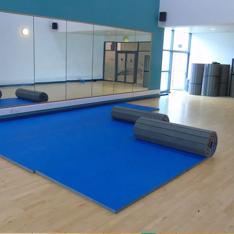 Best Selling 2in Thickness MMA Rollout Mat BJJ Used Wrestling Roll up Mats  for Fighting