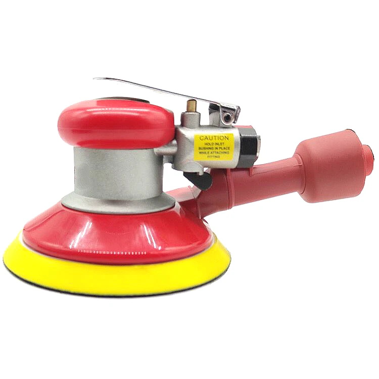 TY71136B низкая вибрация 6 дюймов. Случайная орбитальная воздушная шлифовальная машина H & L с 17 отверстиями Встроенный Регулятор воздуха для регулировки скорости инструмента