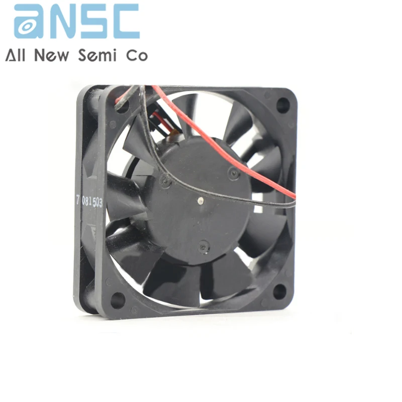 Original Axial Flow Fan 2406KL-05W-B50 24V 0.13A 2.4W 60*60*15mm 18.3CFM 4600RPM Industrial DC Cooling Fan