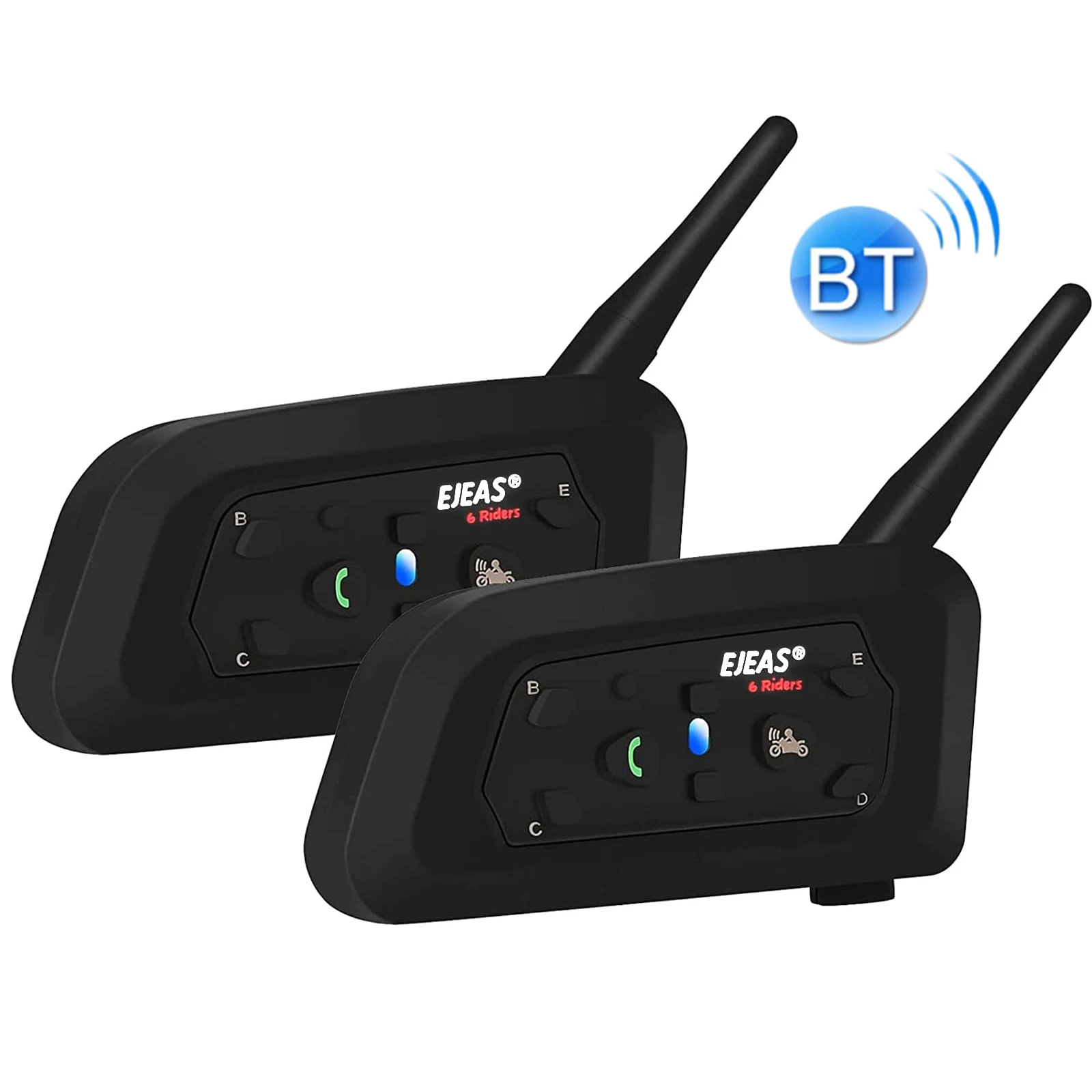 Sports V6C Interphone Sena Referee Motorcycle Intercom bluetooth Helmet Handfree Call Communication System Headset Walkie Talkie
