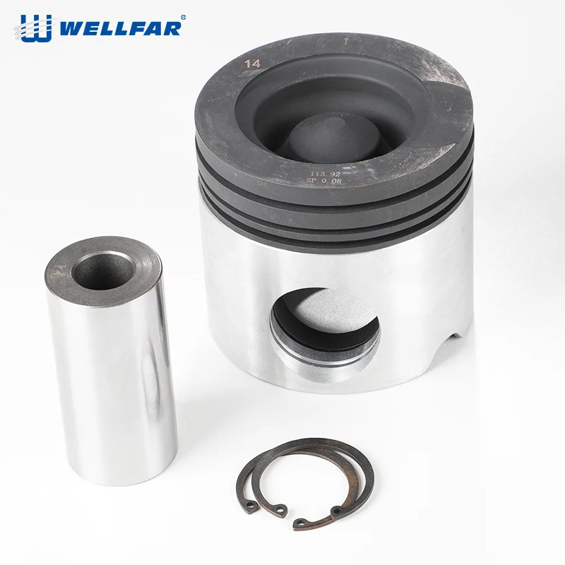 Cylinder Liner 125mm Piston Piston Ring Kit For Cummins M11 Engine