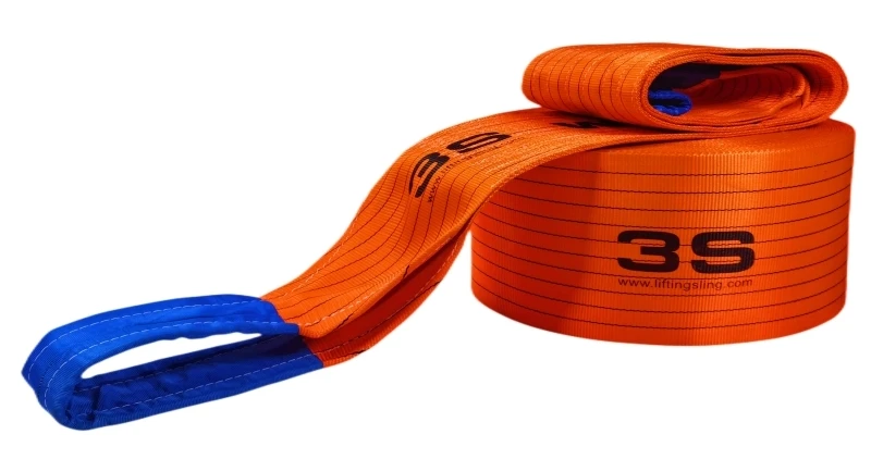 1t ~ 12t Polyester Flat Webbing Sling For Lifting With Tuv Ce Gs ...