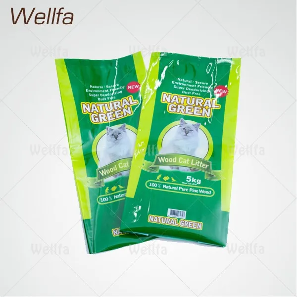 cat litter plastic bag