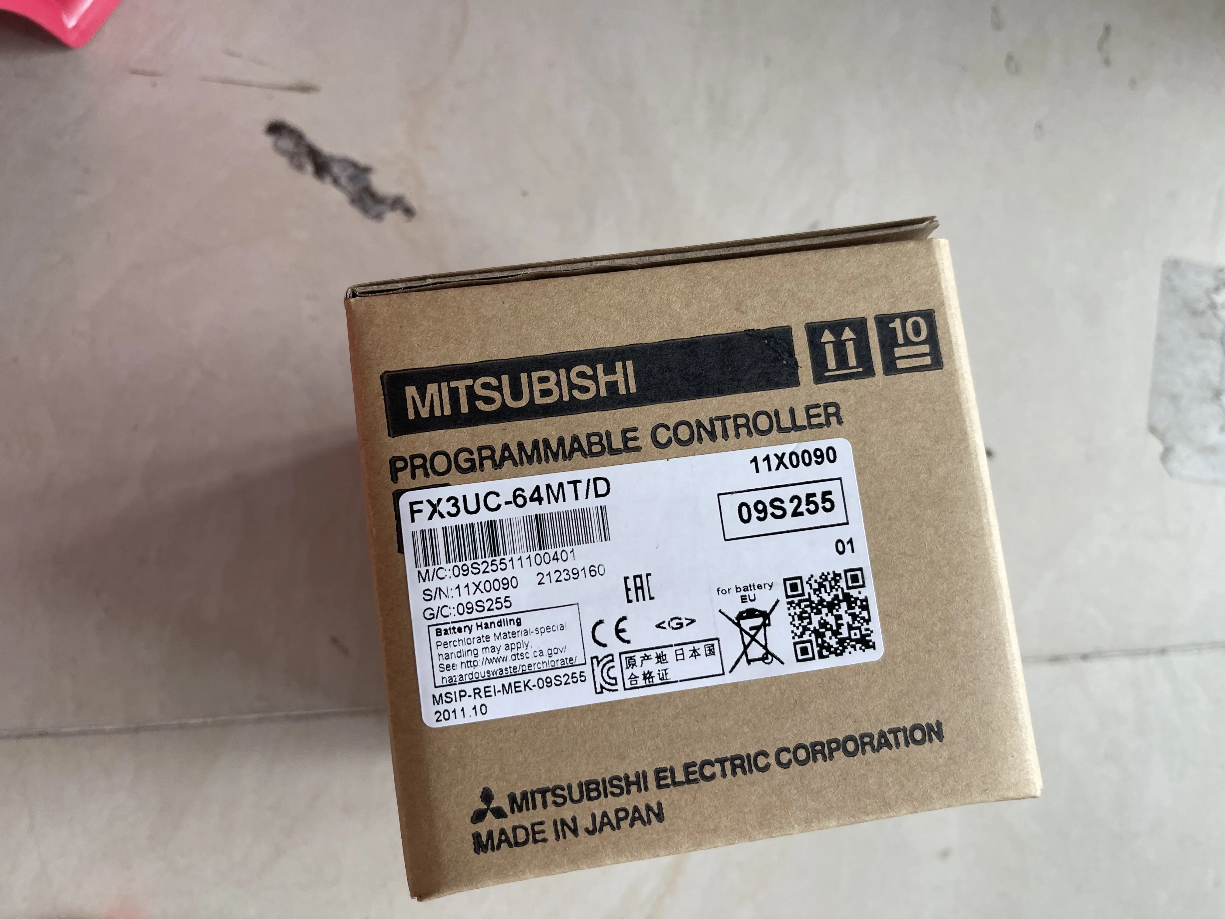 Mitsubishi Programmable Logic Controller FX3UC-64MT/D