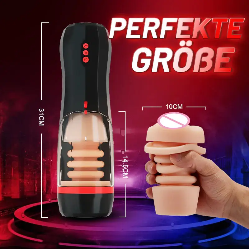 Adult Tools For Men Discreet Automatic Male Masturbator Cup - Hands-Free  Stroker Toy With Vibration & Waterproof Design Male Strokers