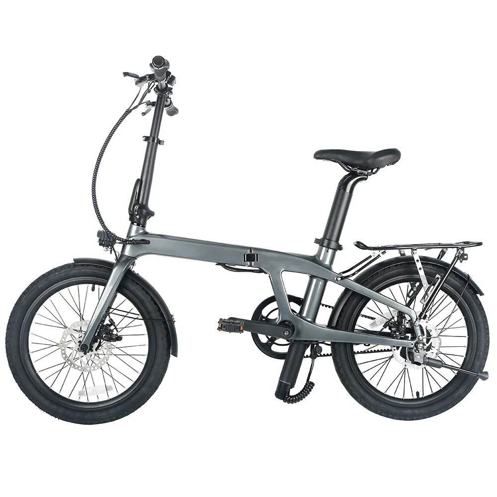 Manufacturer Direct Sales Electric Bike Only Weight 15KG Full Carbon Fiber  Frame Removable Lithium Battery 36V