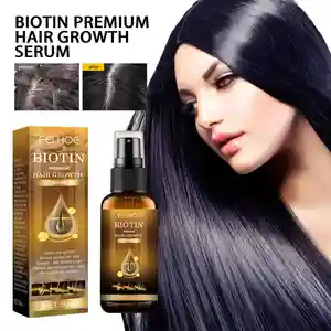 Costom Best China Indian Purc Herbal Extracts Biotin Elevate Long Hair Growth Essential Oil Mix for Afro Black Femme Hair Spray