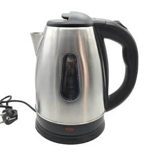 Smart 1.8L Stainless Steel Electric Kettle Cordless with Water Window New Stylish Design for Home Kitchen and Hotel Use
