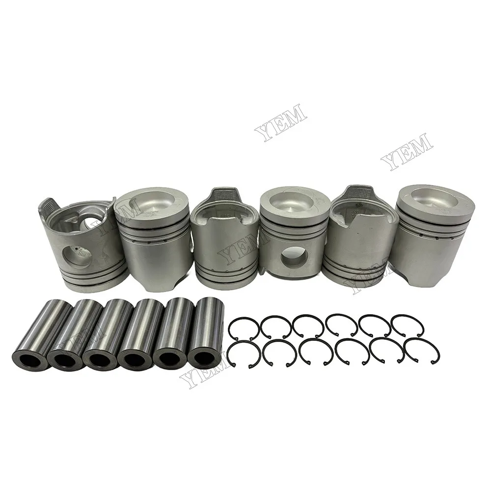 Piston Kit Fit for Mitsubishi 6D22 Engine 2