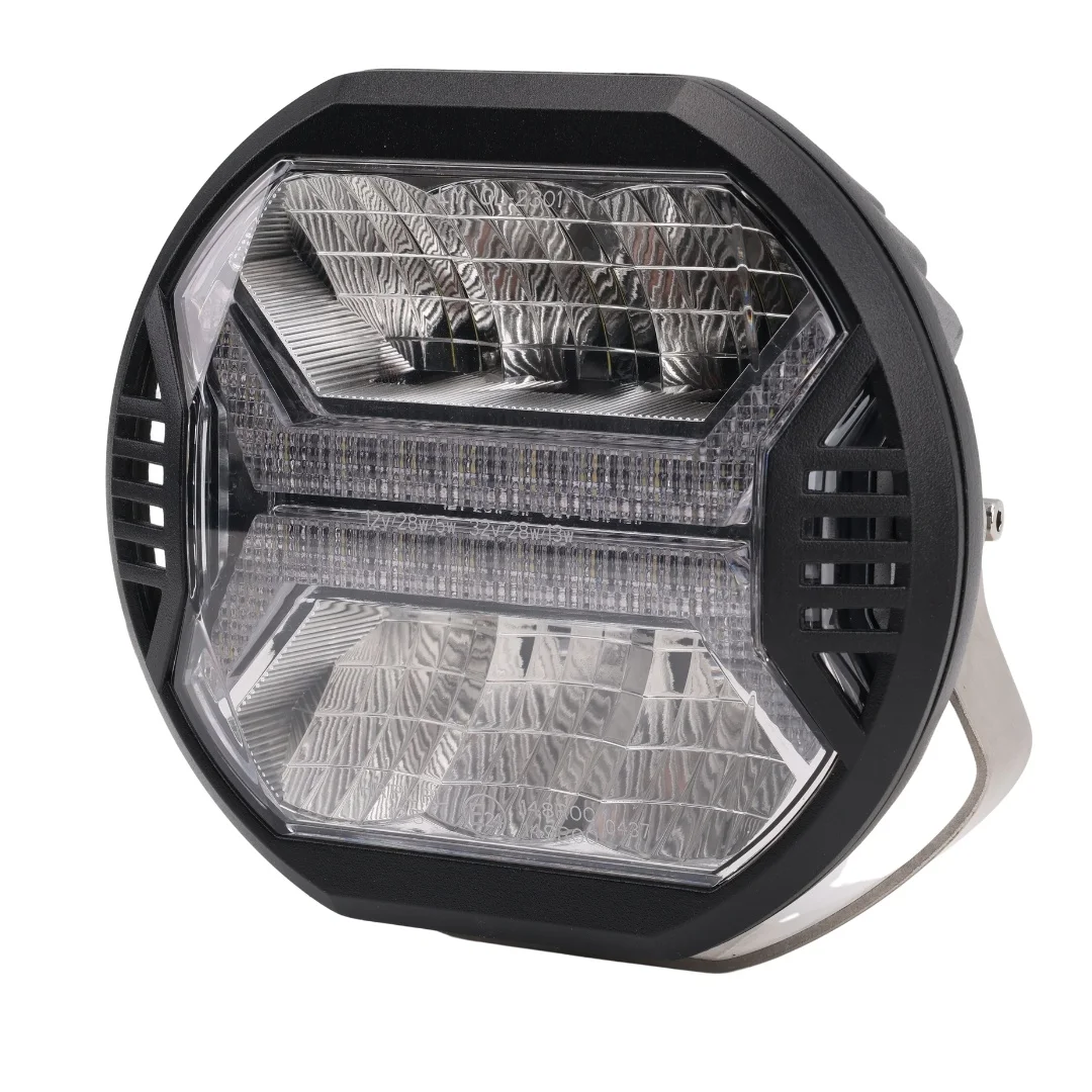 TIYPEOR E-Mark Long Distance 2000LM Combo Spot Beam PMMA+PC Led Work Driving Light With DRL 4 Inch Led Work Lamp for Jeep Trucks