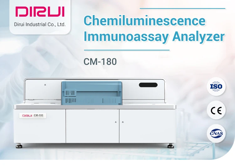 Dirui Immunoassay Analyzer Price Cm180 Clia Analyzer Fully Auto