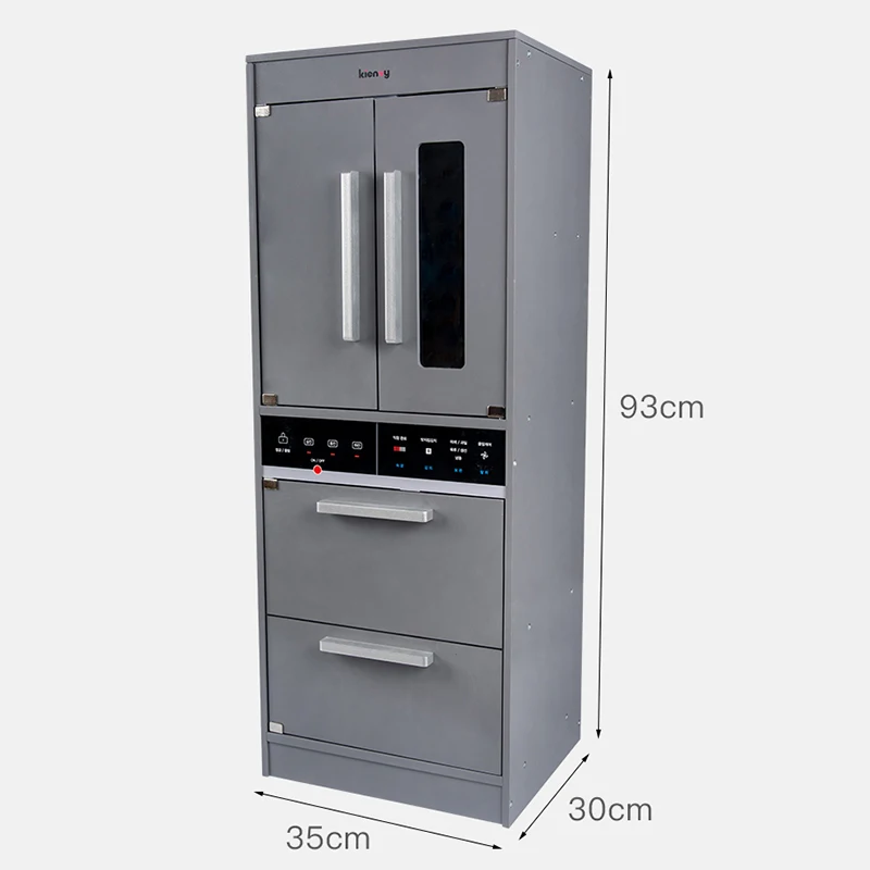 Детская деревянная игрушечная плита и холодильник с подсветкой и музыкой, забавная мебель, деревянная игрушка, большие кухни в Северной Европе