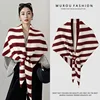 [Stripe] Red-beige