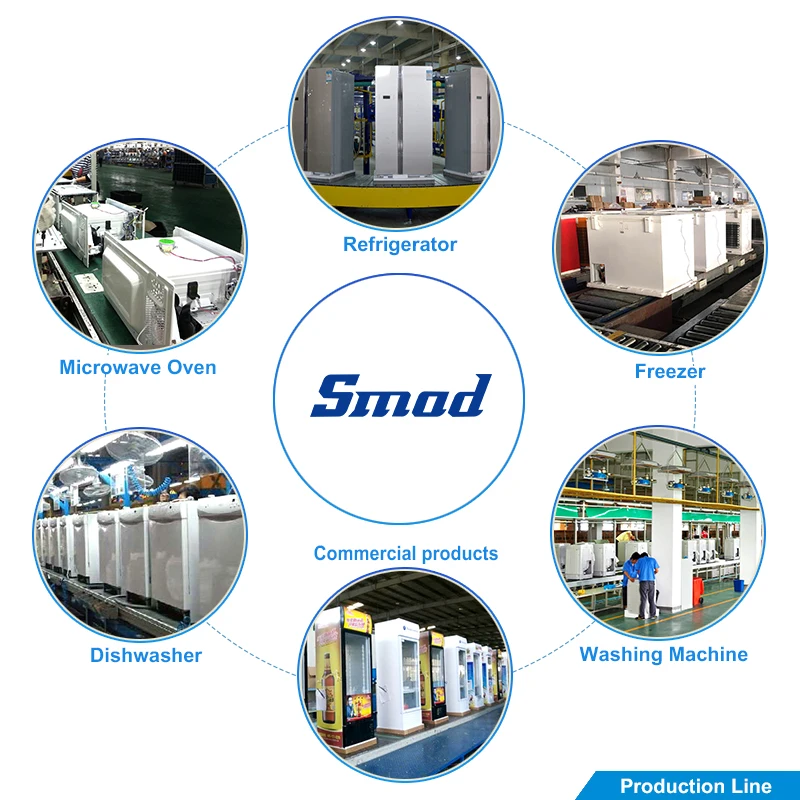 Smad 60L Small Refrigerator Energy Saving Mini Deep Freezer for Sale