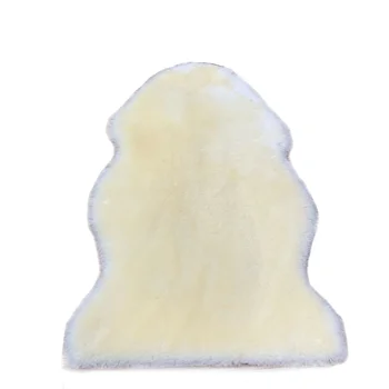 Sheepskin baby rug Baby safe wool rug