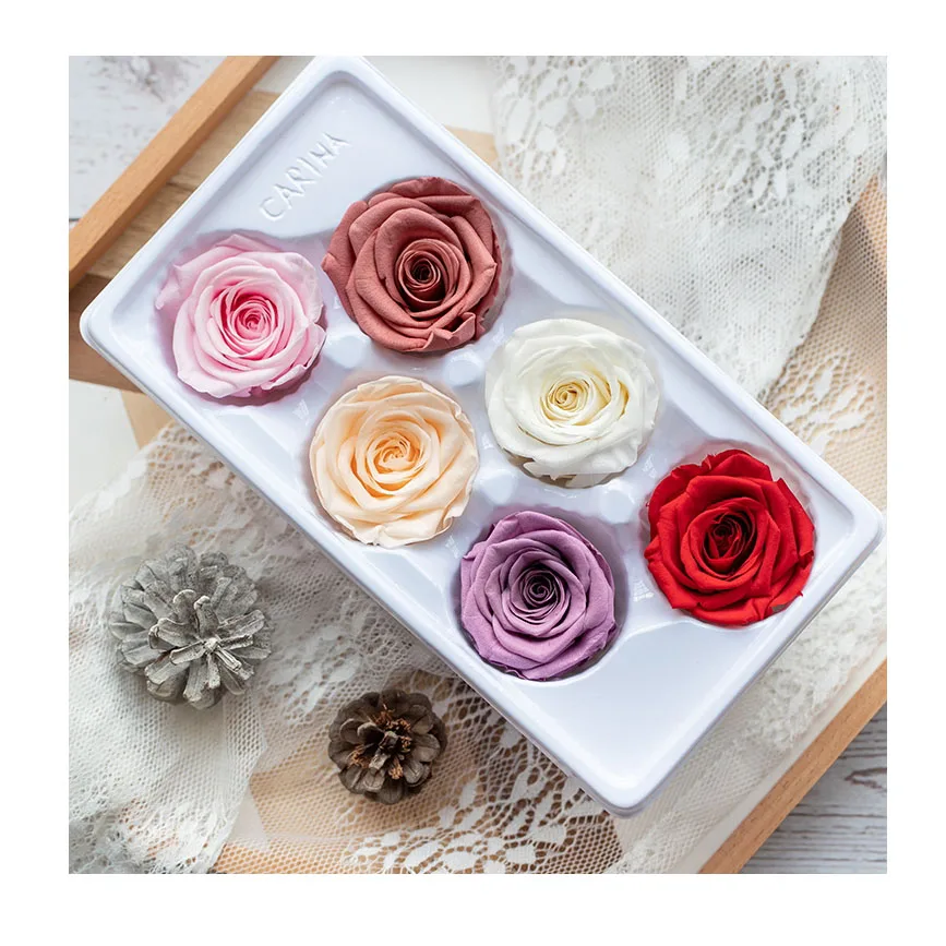 Black Roses Preserved Advanced Technology Preserved Rose Arrangement Rose Preserve Flower Grade a