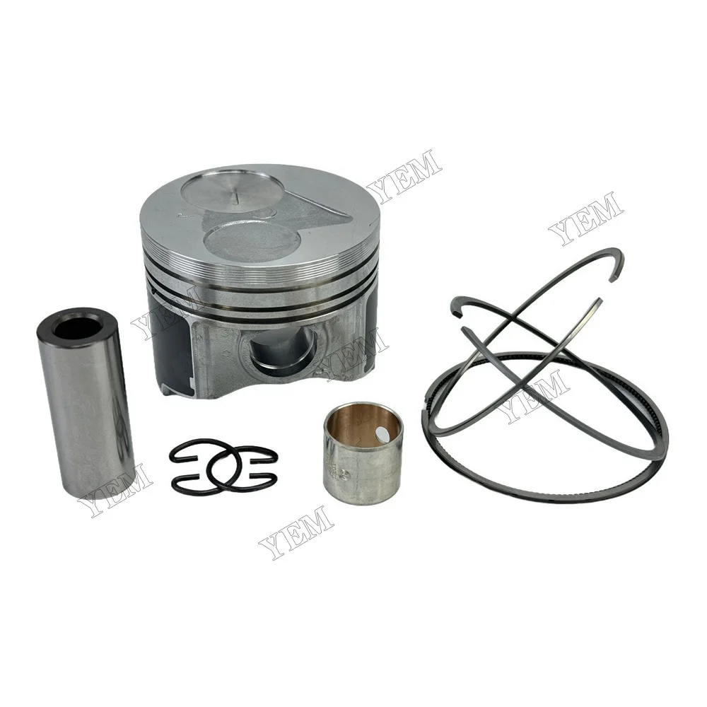Cylinder Piston Kit With Ring 1J091-21770 H1G81-21112 1G826-21112 1J091-21051 for Kubota Z602s Diesel Engine Spare Parts