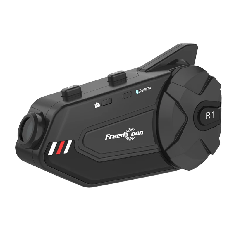 FreedConn R1-PLUS 1080P Intercomunicador para Motocicleta com