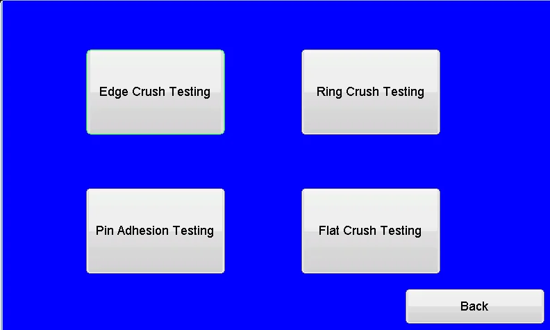 Edge Pressure Ring Crush Strength Tester Carton Paper Board  RCT/ECT/FCT/PAT Test Machine