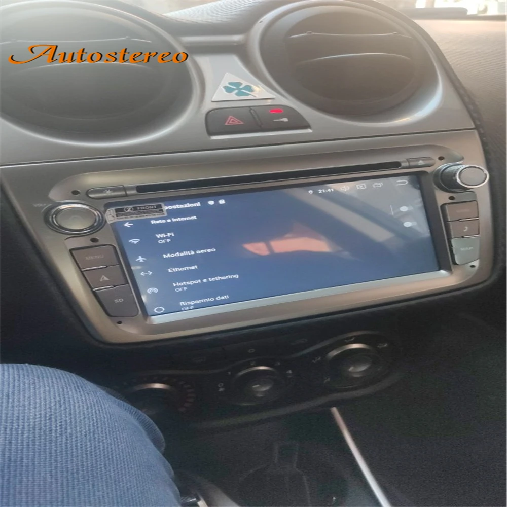 ANDROID autoradio navigatore per Alfa Romeo Mito 2015-2018 CarPlay
