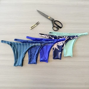 Micro Skirted Open G String Thong Hot Sexy Floral Mini Seamless Bikini Bottom Beachwear & Swimwear