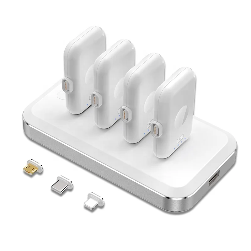 
 Лидер продаж, Универсальное портативное зарядное устройство, Мини Магнитный внешний аккумулятор на палец, 8000 мАч  