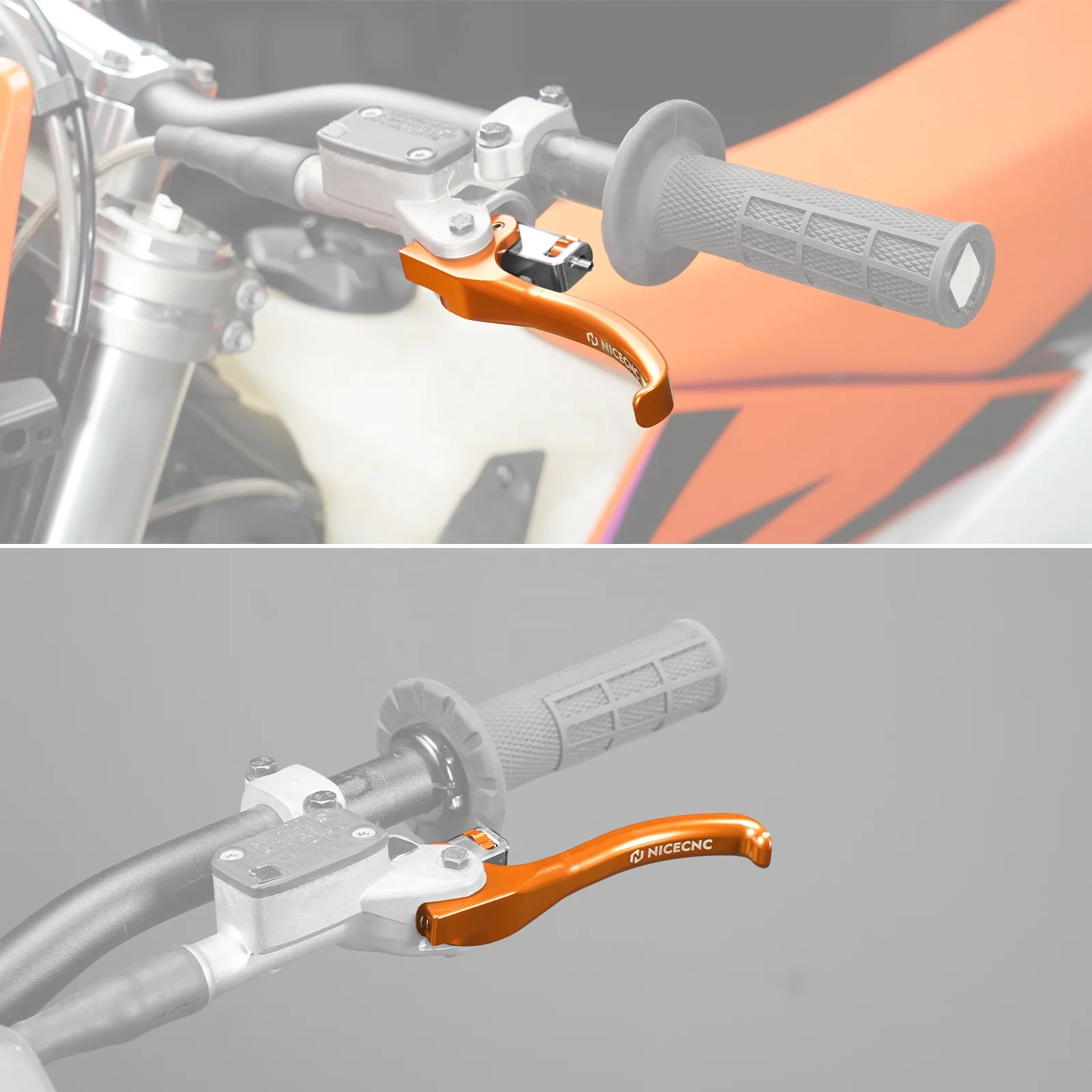 NICECNC ダートバイクパーツ ショートクラッチレバーパーチ KTM 125 